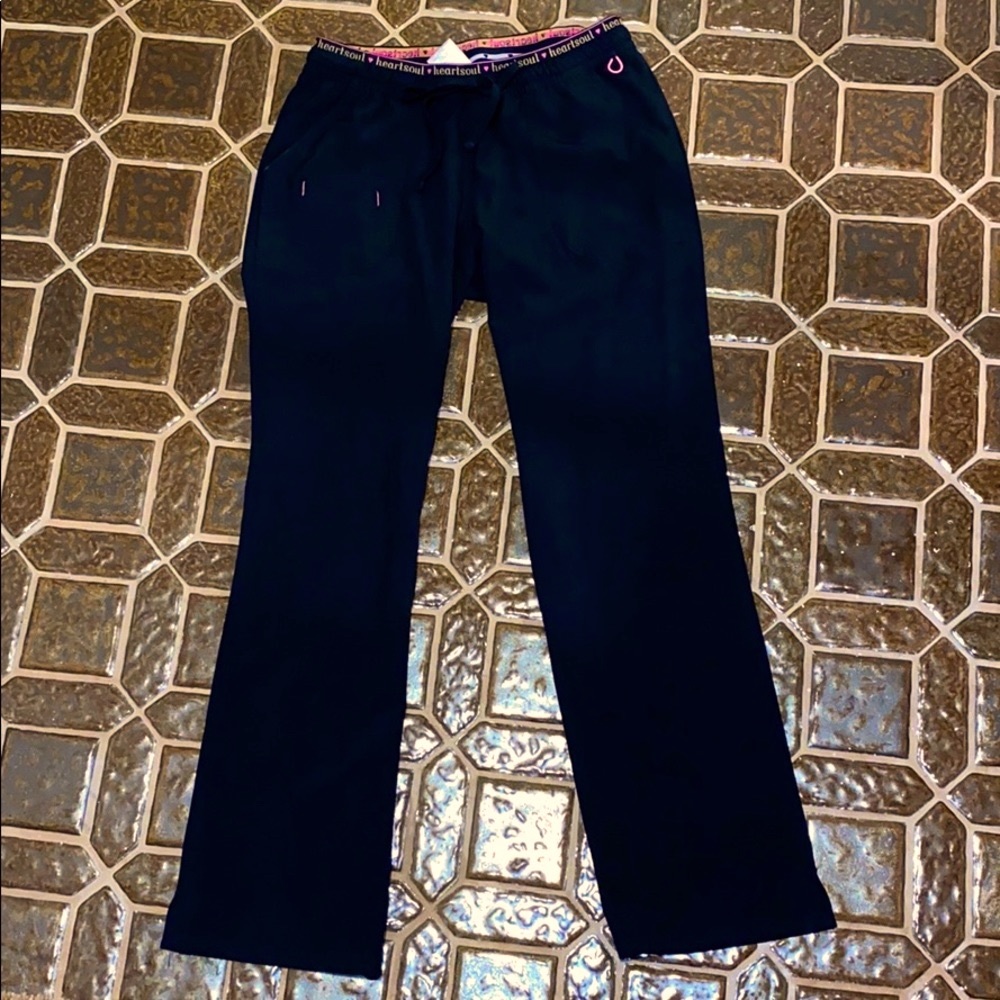 HeartSoul Heart Breaker Drawstring Scrub Pant
